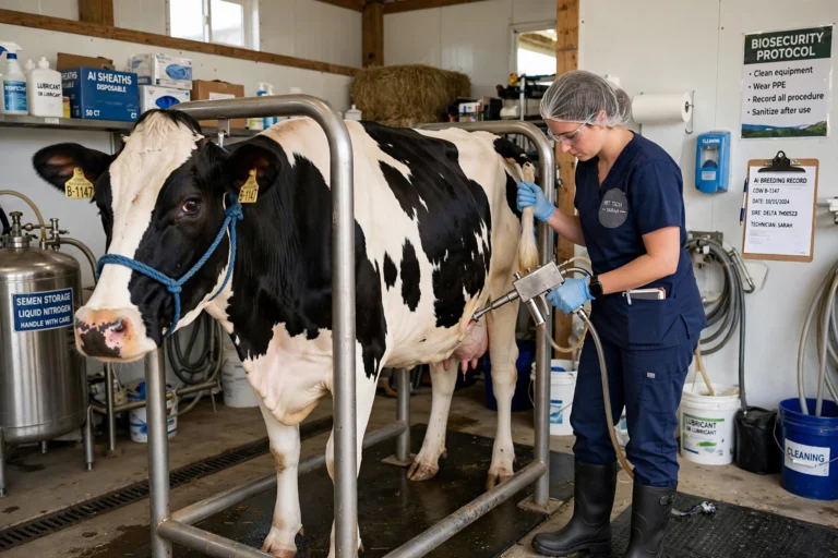 Artificial Insemination in Cattle: Process, Timing and Success Tips
