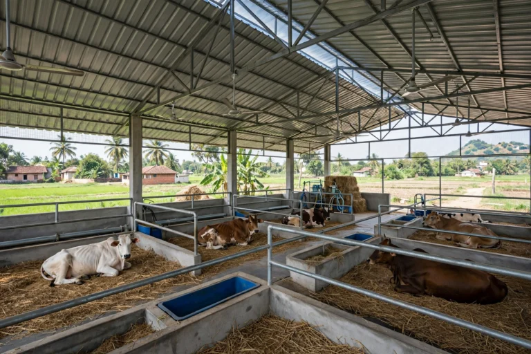 Dairy Shed Design for Hot Climates: Ventilation, Flooring and Space